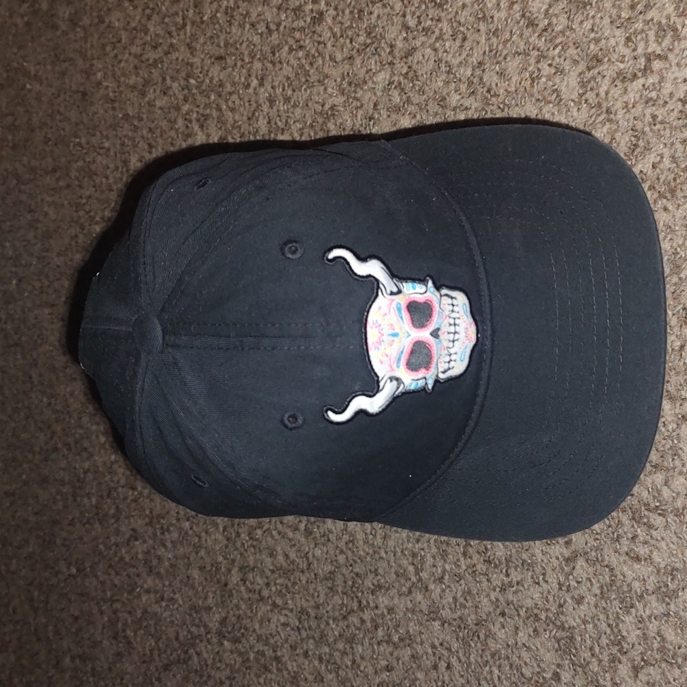 Buenaveza Black Stone Brewing Salt Lime Lager Skull Stoner Snapback Cap